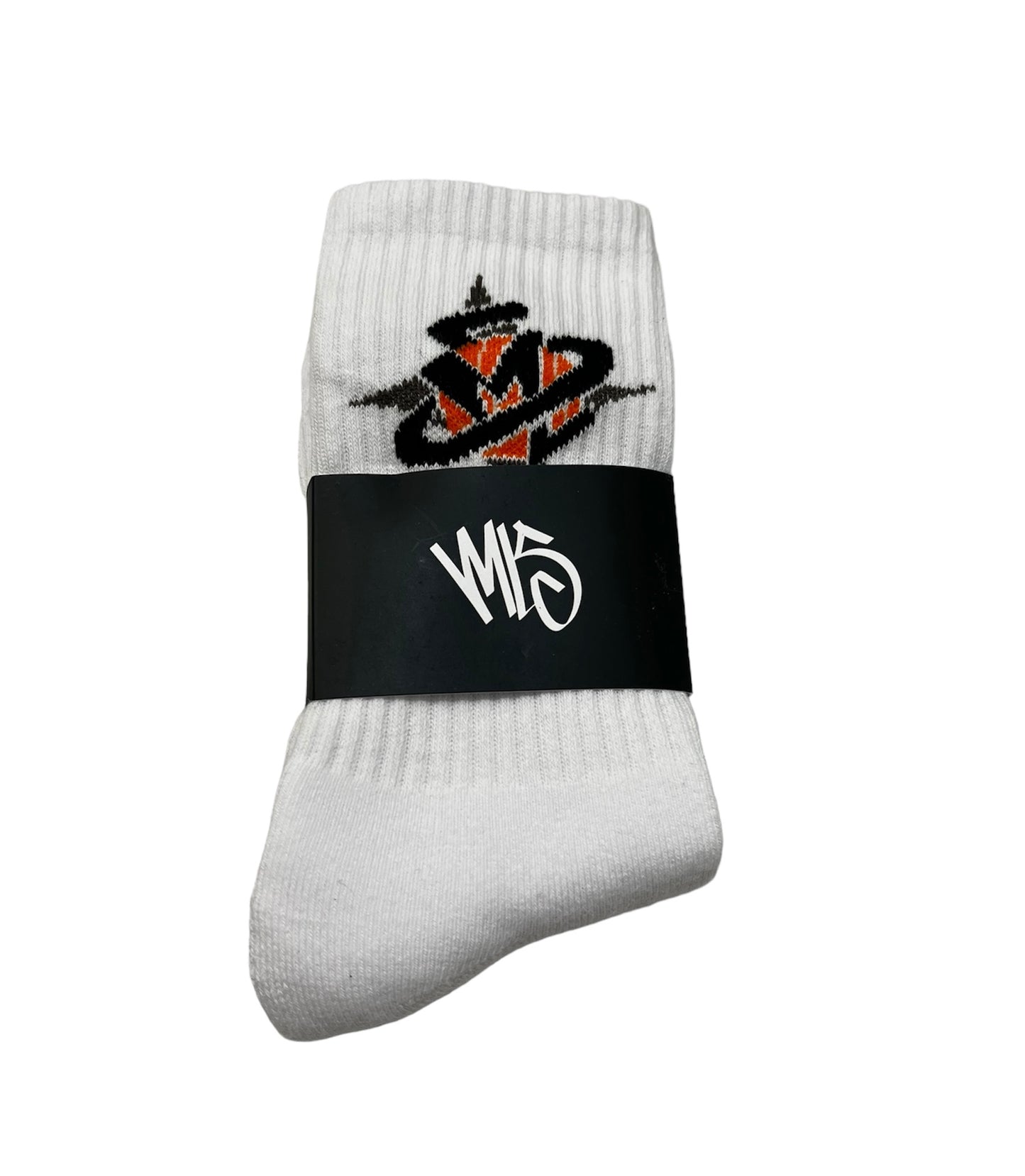 ML5 White High Socks